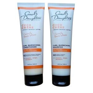 Carol's Daughter Coco Creme Curl Quench Shampoo & Conditioner 8.5oz EA New 2PK